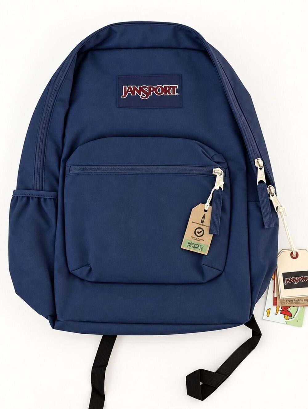 JanSport Cross Town Backpack — Blue 26L NEW